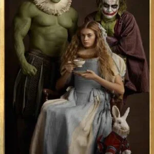 Cuadro Alicia, Hulk Joker