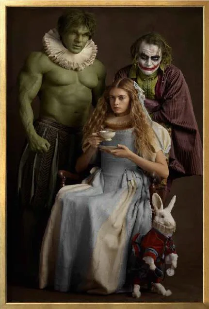 Cuadro Alicia, Hulk Joker